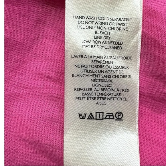 pilcro by Anthropologie NWT Pink Gingham Check Dress Size S - Picture 6 of 8